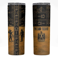 Personalized Egypt Skinny Tumbler Ancient Ankh Luxury - Wonder Print Shop