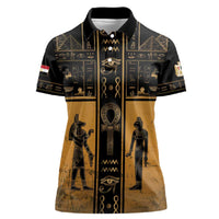 Personalized Egypt Women Polo Shirt Ancient Ankh Luxury - Wonder Print Shop