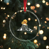 Duck Offroad Car Crystal Glass Ornament Funny Off Roading ATV Off Road