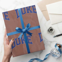 Duke Bold Script Name Sports Fans Wrapping Paper Roll