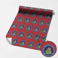 Dumpster Fire Response Team Leader Badge Wrapping Paper Roll Funny Office Chaos Holiday Gag Gift - Wonder Print Shop