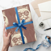 Dungeon Cat This Is An Outrage Wrapping Paper Roll Funny Princess Kitten - Wonder Print Shop