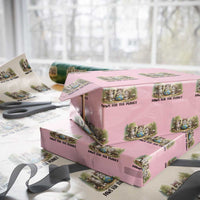 Earth Day Cat Lover Wrapping Paper Roll Paws For The Planet