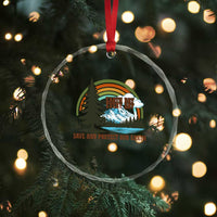 Earth Day Everyday Crystal Glass Ornament Save The Planet Nature Lover Gift