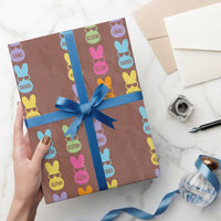 Easter Bruh Wrapping Paper Roll Gen Alpha Slang Skibidi Rizz Cute Bunny - Wonder Print Shop