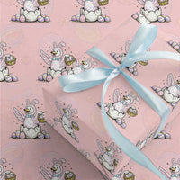 Easter Goose On The Loose Wrapping Paper Roll Funny Easter Egg Hunt Gift