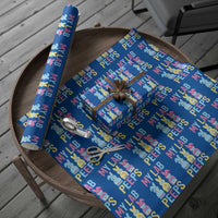 Easter Lab Tech Wrapping Paper Roll Cute Bunny My Lab Peeps - Wonder Print Shop