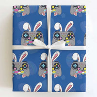 Easter Video Game Wrapping Paper Roll Bunny Eggs Gaming Gamer