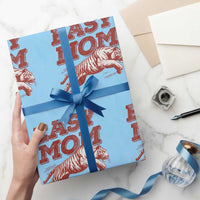 Easy Tiger Mom Wrapping Paper Roll Vintage Boho Distressed Aesthetic Mother's Day Gifts