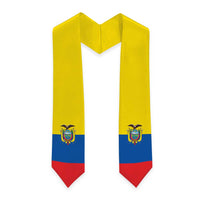 Ecuador Graduation Stole Flag Style