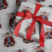 Ed Gein Valentine Meme Wrapping Paper Roll Funny Horror Movie - Wonder Print Shop