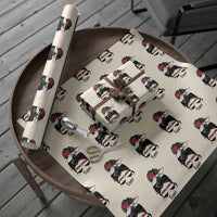 Egyptian Flag Messy Bun Girl Wrapping Paper Roll Patriotic Egypt Women