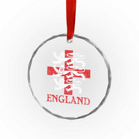 England Three Lions Symbol English Pride Souvenir Crystal Glass Ornament