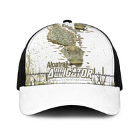 Everglades Florida Alligators Mesh Trucker Cap Alcatraz Est 2025 - Wonder Print Shop