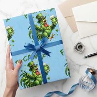F Caw F Drunk Irish Chicken Wrapping Paper Roll Funny St Patricks Day Gift