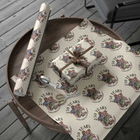 Faith Freedom Fishing Wrapping Paper Roll 250 Years Of Christian Fish Hunting