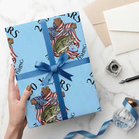 Faith Freedom Fishing Wrapping Paper Roll 250 Years Of Christian Fish Hunting