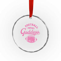Fantasy Football Goddess Crystal Glass Ornament Sports Party Gifts - Wonder Print Shop