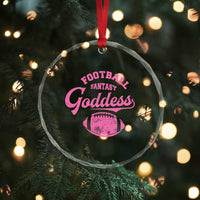 Fantasy Football Goddess Crystal Glass Ornament Sports Party Gifts - Wonder Print Shop