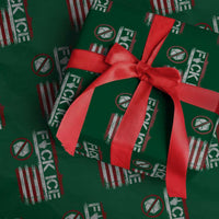 Fck Ice Wrapping Paper Roll Retro US Flag Subtle FDT Protest