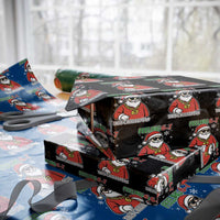 Feeling 67 This Christmas Wrapping Paper Roll Funny Cool Santa Six Seven Meme Holiday - Wonder Print Shop