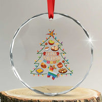 Feliz Navidad Crystal Glass Ornament Mexican Christmas Tree Fiesta - Wonder Print Shop