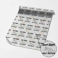 Feminist Cat Wrapping Paper Roll Equal Rights or I Bites Human Rights - Wonder Print Shop