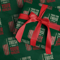 Fight For Those Without Your Privilege Wrapping Paper Roll - Wonder Print Shop