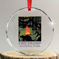 Fire Swamp National Park Crystal Glass Ornament Inconceivable Fantasy Adventure TS02