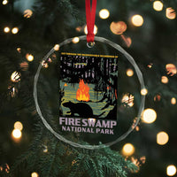 Fire Swamp National Park Crystal Glass Ornament Inconceivable Fantasy Adventure TS02