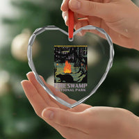 Fire Swamp National Park Heart Crystal Glass Ornament Inconceivable Fantasy Adventure - Wonder Print Shop