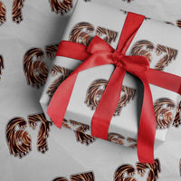 Fire Swirl Effect Printed Wrapping Paper Roll Six Seven Meme
