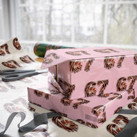 Fire Swirl Effect Printed Wrapping Paper Roll Six Seven Meme