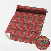 Fishing 67 Meme Wrapping Paper Roll How Many Days A Week Should You Go Fishing Camo Flag