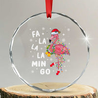 Flamingo Crystal Glass Ornament Hawaii Christmas Xmas Lights Tree TS10
