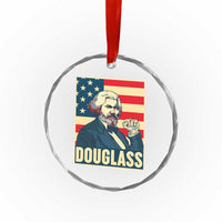 Frederick Douglass American Hero Crystal Glass Ornament Black History Month Gift - Wonder Print Shop