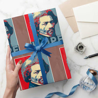Frederick Douglass Hope Poster Wrapping Paper Roll African American Heritage - Wonder Print Shop