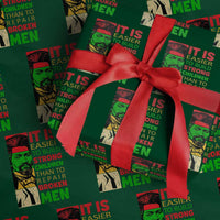 Frederick Douglass Pride Quote Wrapping Paper Roll Black History Month - Wonder Print Shop
