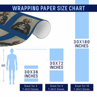Frederick Douglass Quote Wrapping Paper Roll If There Is No Struggle There Is No Progress - Wonder Print Shop