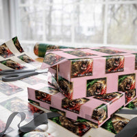 Free Iran Lion Wrapping Paper Roll Freedom Resistance Solidarity Movement Gift