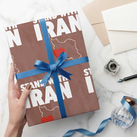 Free Iran Support Iranian MIGA Wrapping Paper Roll