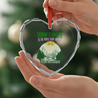Fresno Nightcrawler Heart Crystal Glass Ornament Everyone Is Gangster Til The Pants Start Walkin - Wonder Print Shop