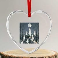 Fresno Nightkittens Nightcrawler Heart Crystal Glass Ornament Funny Horror Cat Cryptid Lover Gift - Wonder Print Shop