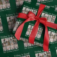 Friday is Good Sunday is Better Wrapping Paper Roll Christian Jesus Easter