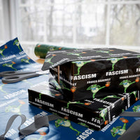 Frogs Against Fascism Wrapping Paper Roll No Fascist No Kings Funny Portland Frog Protest - Wonder Print Shop