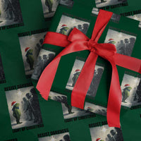 Frogs Resist Xmas Wrapping Paper Roll Funny Portland Protest ICE Activist Meme - Wonder Print Shop