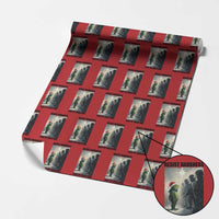 Frogs Resist Xmas Wrapping Paper Roll Funny Portland Protest ICE Activist Meme - Wonder Print Shop