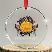 Frybread Power Crystal Glass Ornament Native American Indian Food