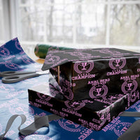 Funny #1 Anal Bead Tug O War Champion Wrapping Paper Roll Pink Adult Humor Cringe - Wonder Print Shop