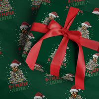 Funny 67 Christmas Wrapping Paper Roll 6 7 Plates Later Xmas Dinner Turkey - Wonder Print Shop